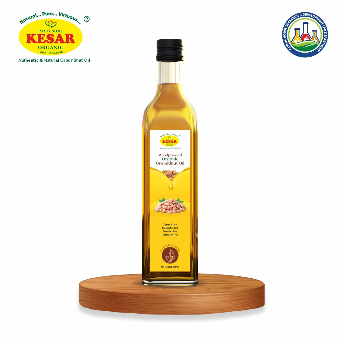 Woodpress - Groundnut Oil - 1 Litre