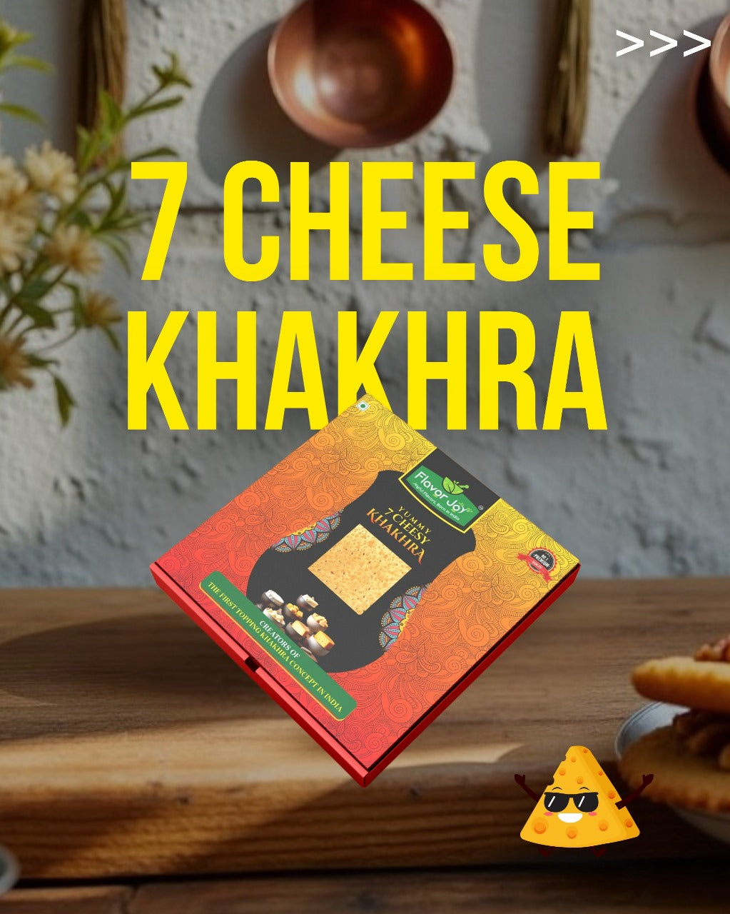 Yummy 7 Cheesy Khakhra