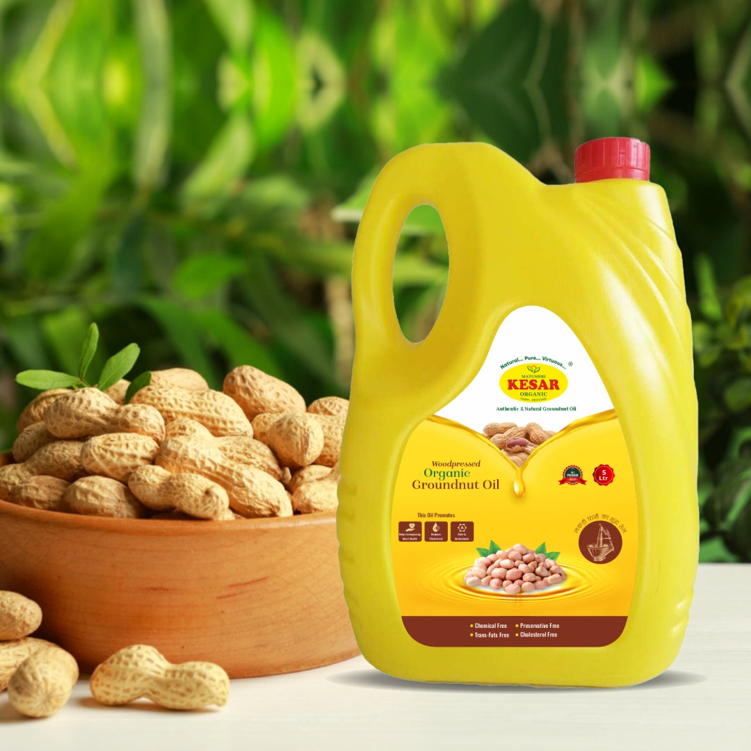 Woodpress - Groundnut Oil - 5 Kg
