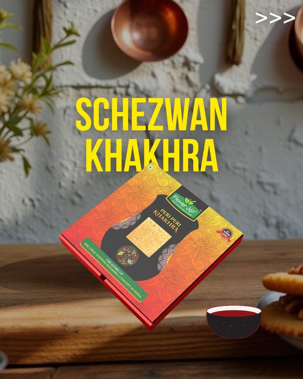 Schezwan Khakhra