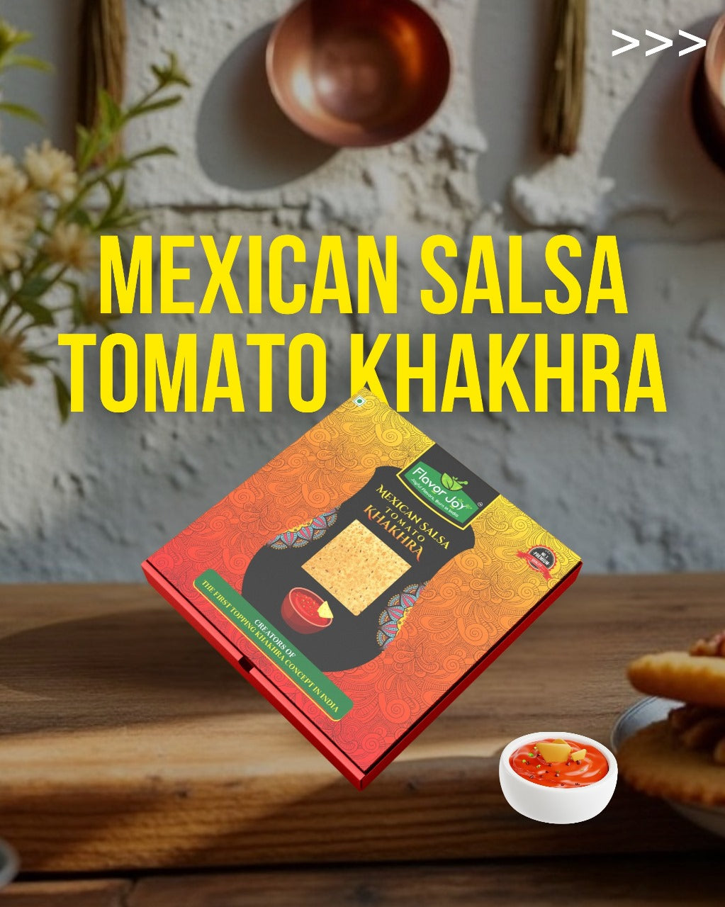 Mexican Salsa Tomato Khakhra
