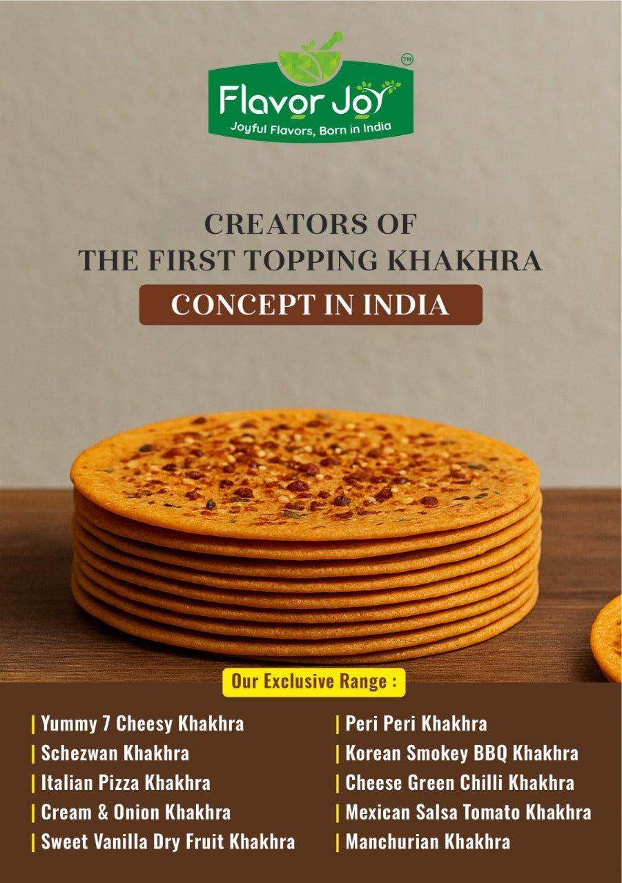 Cheese Green Chilli Khakhra